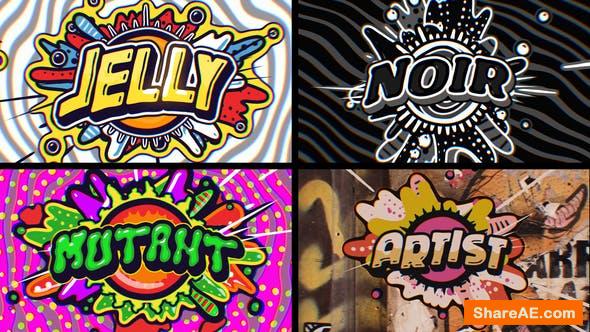 Jelly Pop Title Opener (7 Pack) 48686987 Videohive - Free Download After Effects Template After Effects CC, CS6 | No Plugin | 1920x1080 | 27 MB