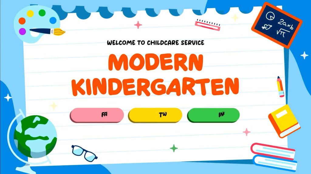 Modern Kindergarten Slide Promo 49225220 Videohive - Free Download After Effects Template