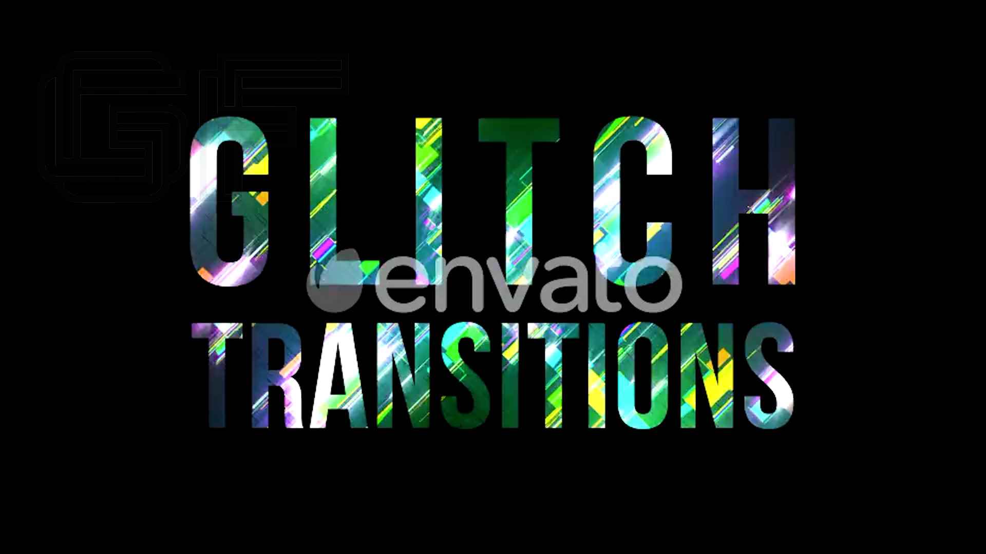 Glitch Transitions 21645038 Videohive - Free Motion Graphics