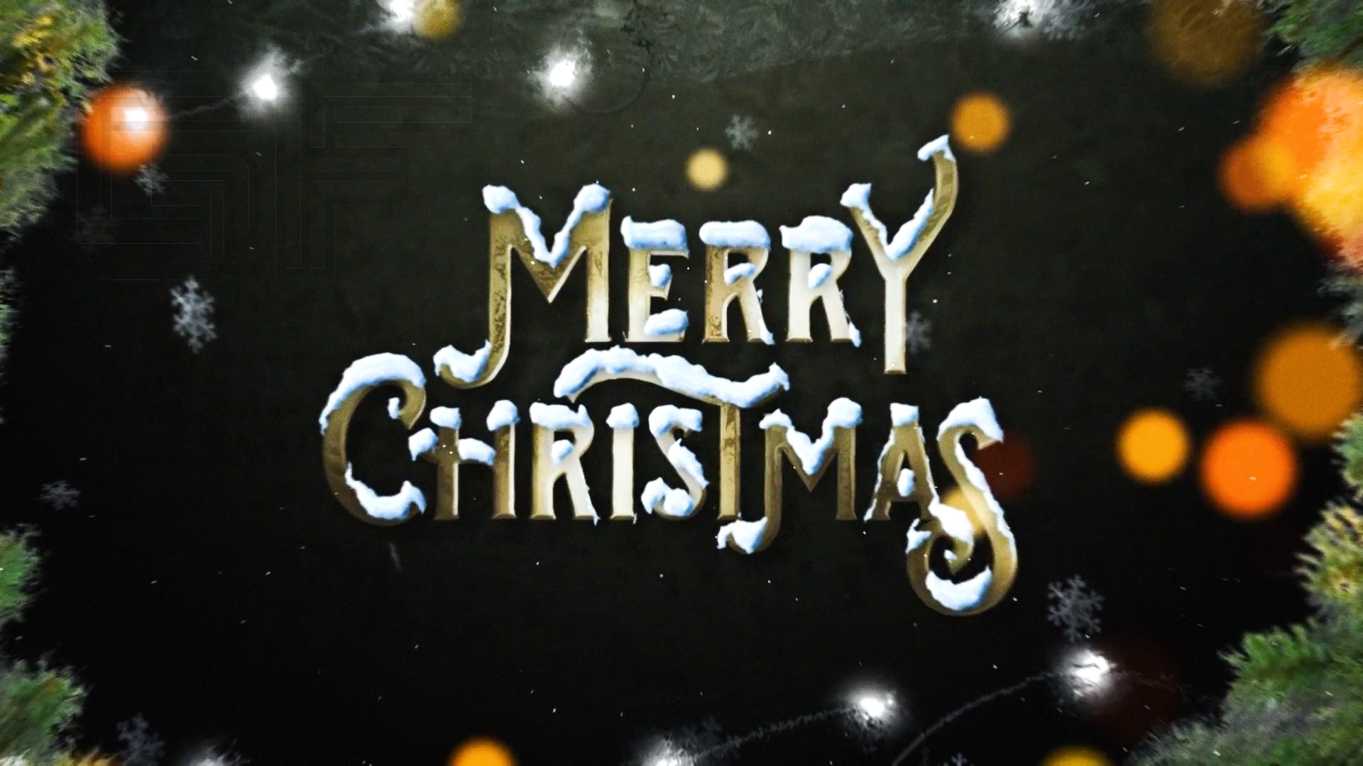 41897389 Christmas Logo - Free Download After Effects Template