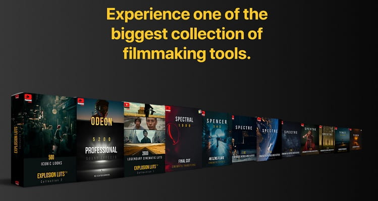 Free Download ULTIMATE Filmmaker Bundle - Paramount Motion