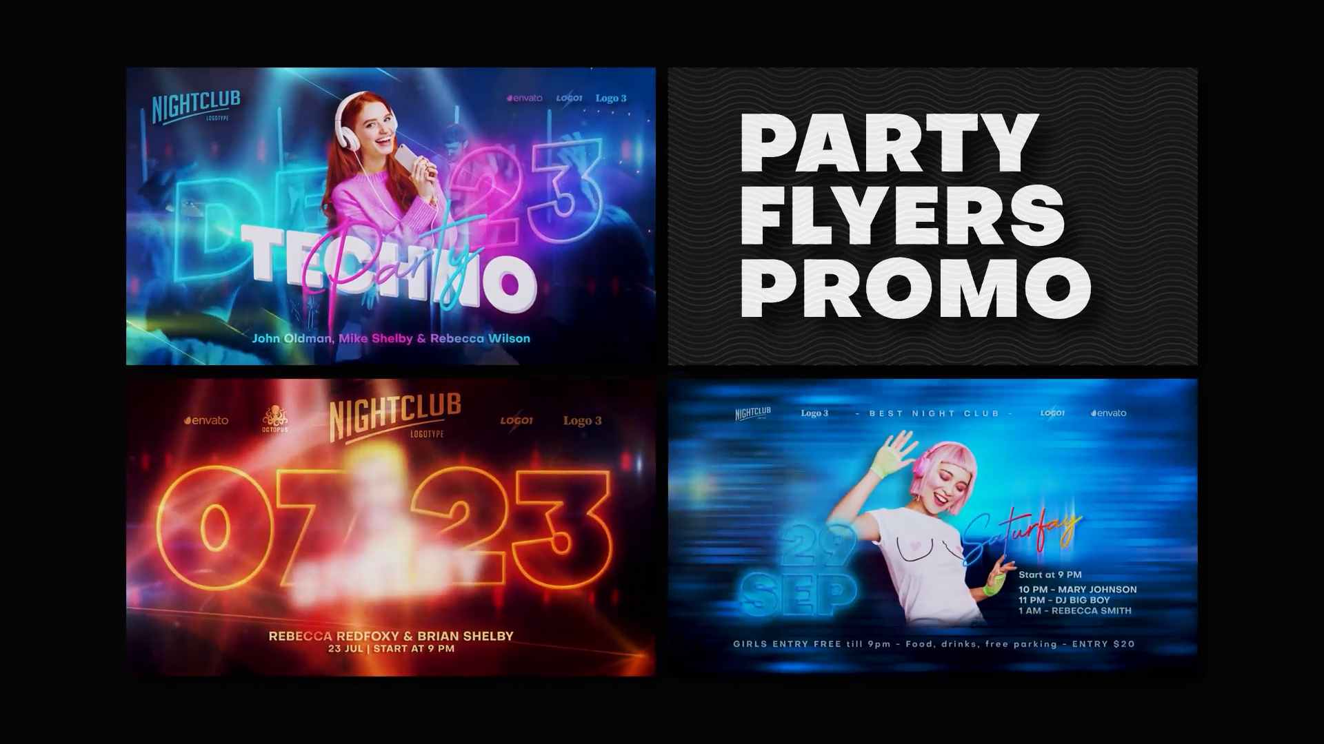 Party Flyers Promo 49718800 Videohive - Free Download After Effects Template