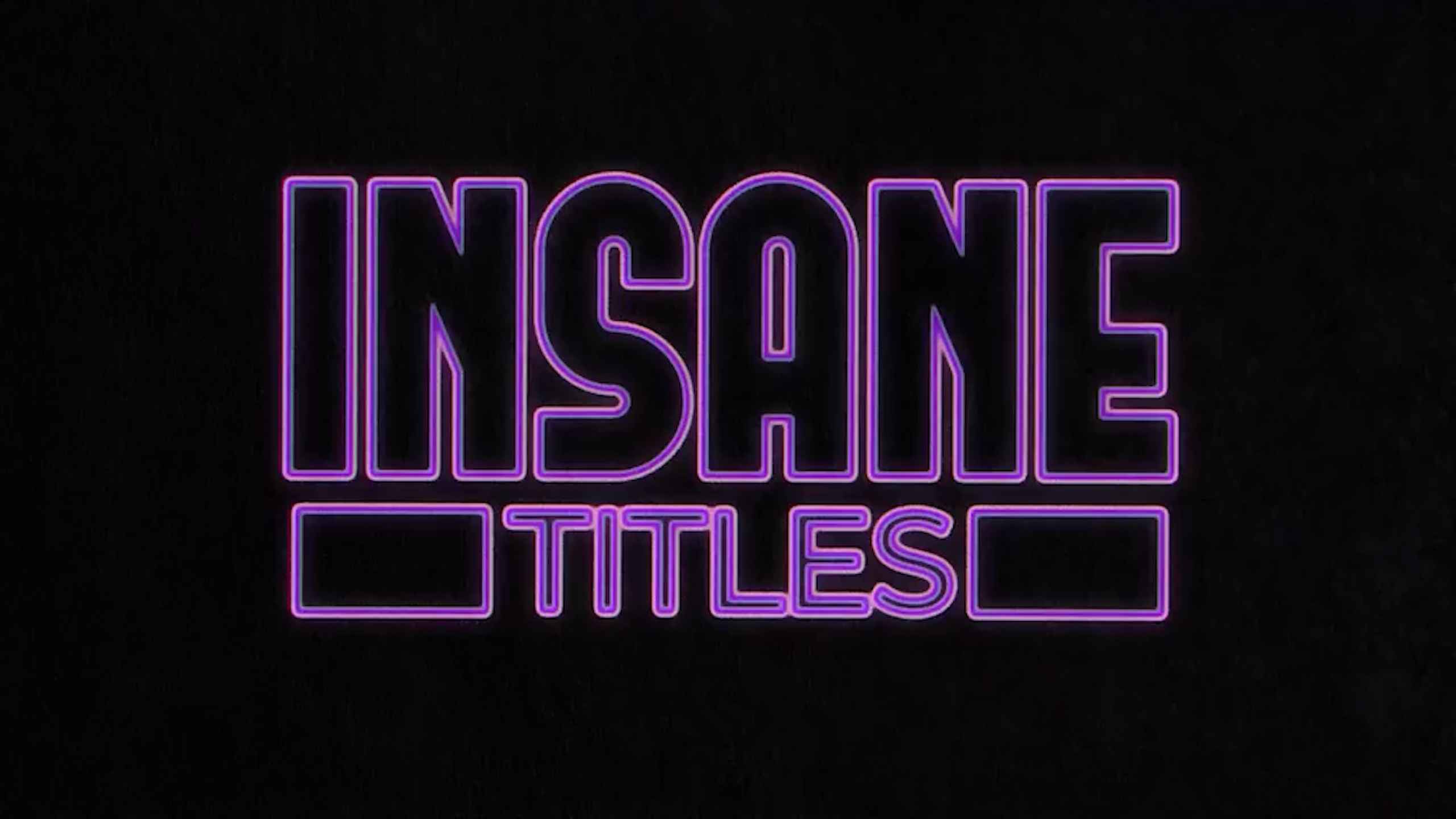 Insane Title & Logo 49449594 Videohive - Free Download After Effects Template