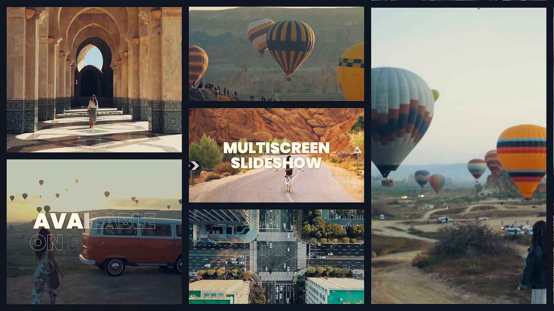 Multiscreen Slideshow | Dynamic Start Opener 49573590 Videohive - Free Download After Effects Template