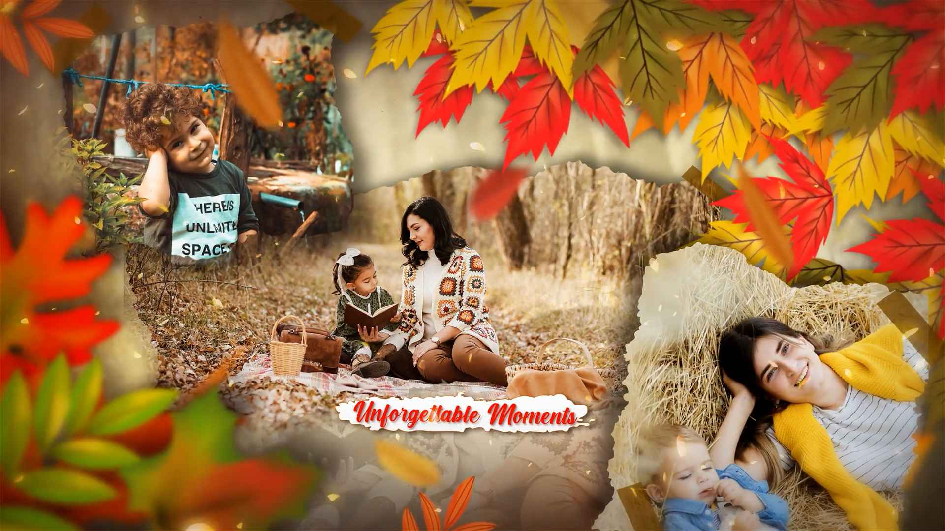 Memories Sideshow || Autumn Photo Slideshow 48415934 Videohive - Free Download After Effects Template
