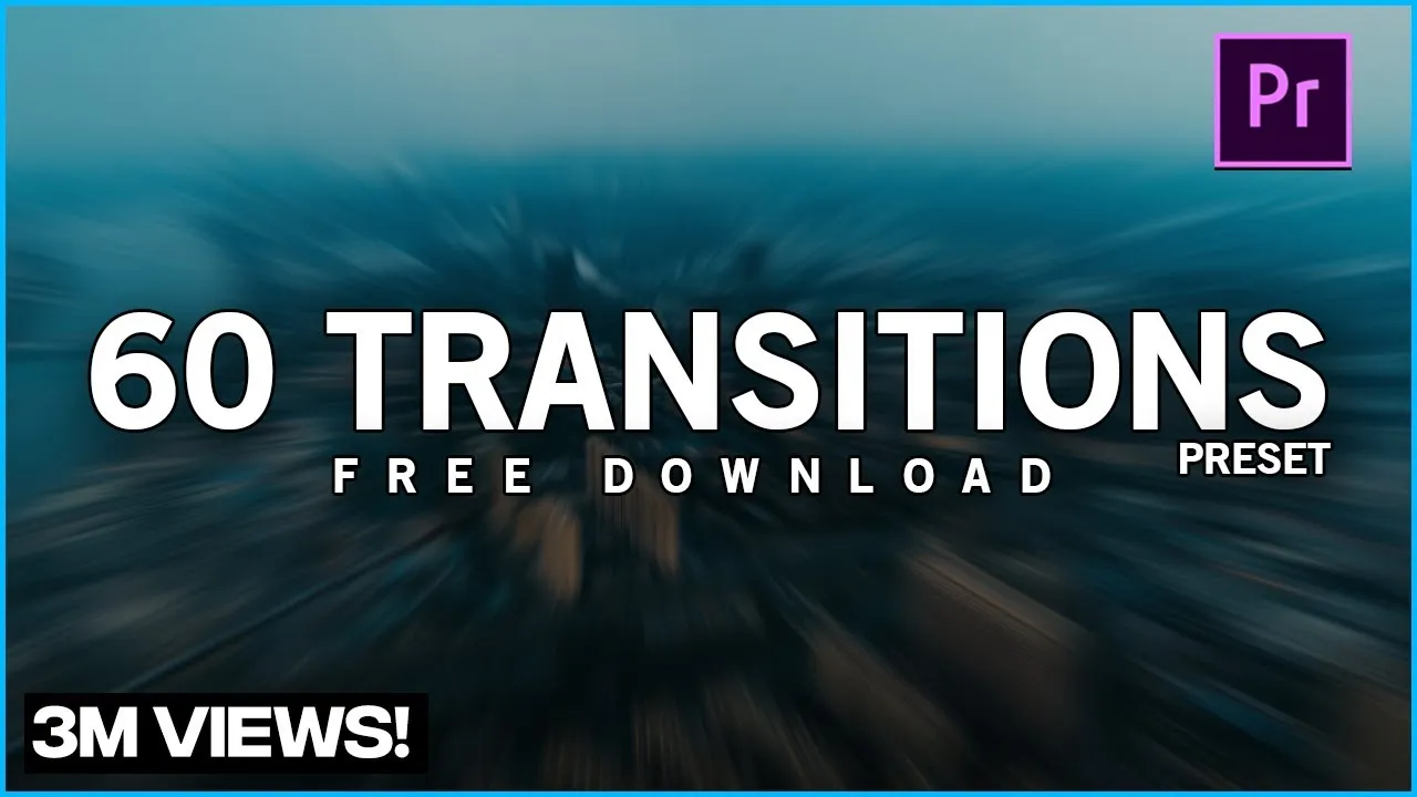 60 Smooth Transitions for Premiere Pro + Free Sample