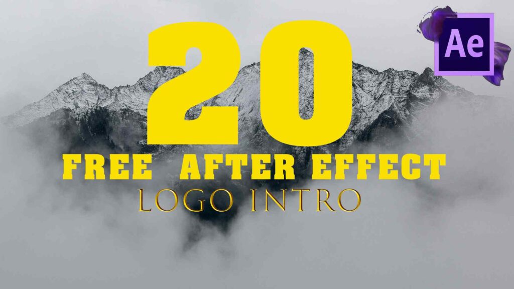 Best 20 Free Amazing Logo Intro After Effect Templates 2024