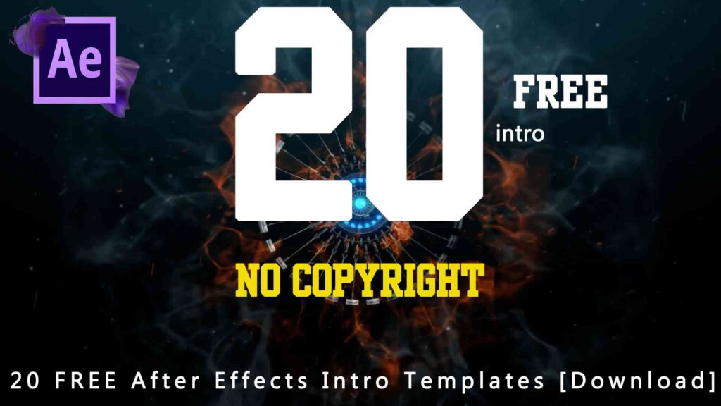 20 FREE After Effects Intro Templates [Download]